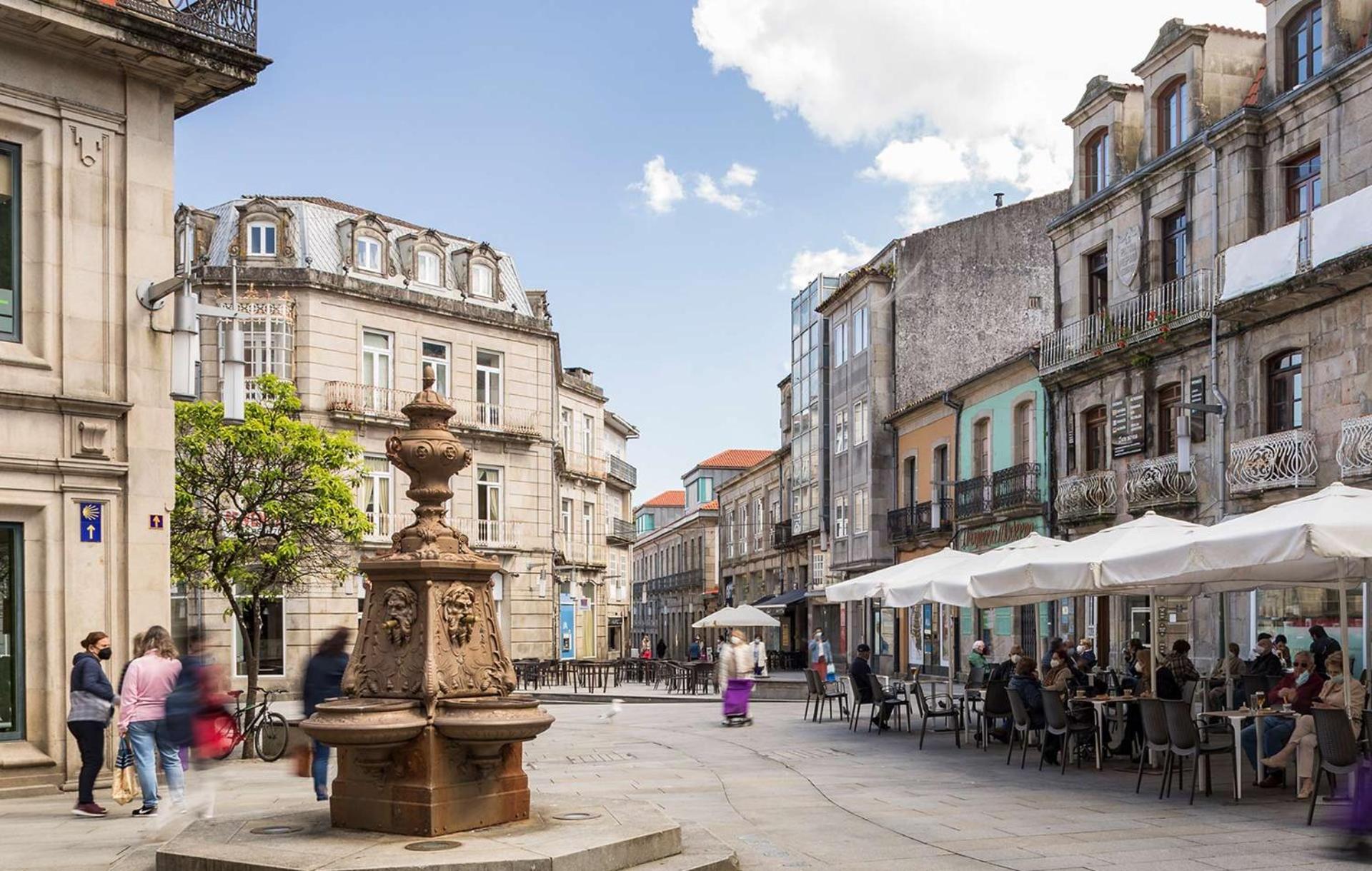 Dúplex en Pazo Marqués de Aranda Pontevedra Esterno foto